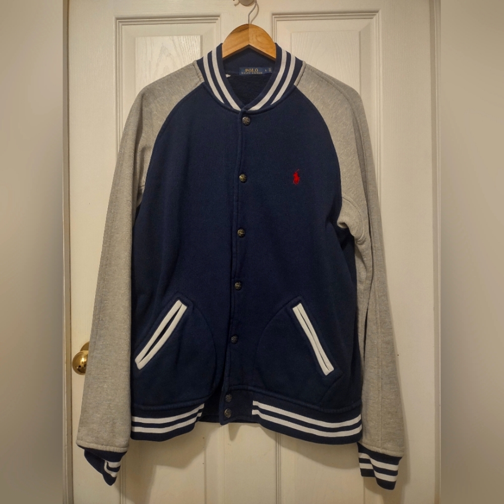 Polo by Ralph Lauren Large Varsity Sweater Jacket